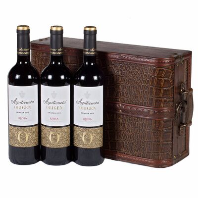 Estuche vino tinto D.O Rioja Azpilicueta Origen Crianza