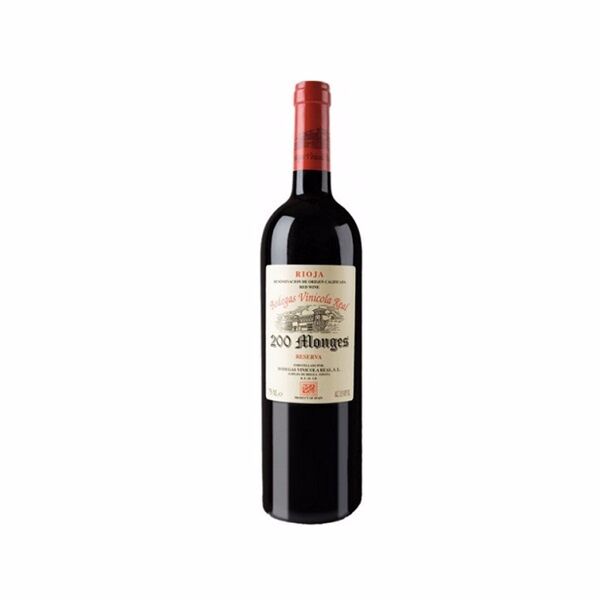Vino tinto D.O Rioja 200 Monges
