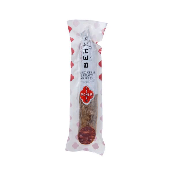 Chorizo de bellota 100% ibérico Beher 1/2 Pieza 550g
