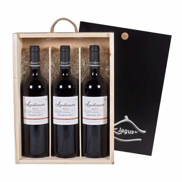 Estuche de vino tinto D.O Rioja​ Azpilicueta Crianza 