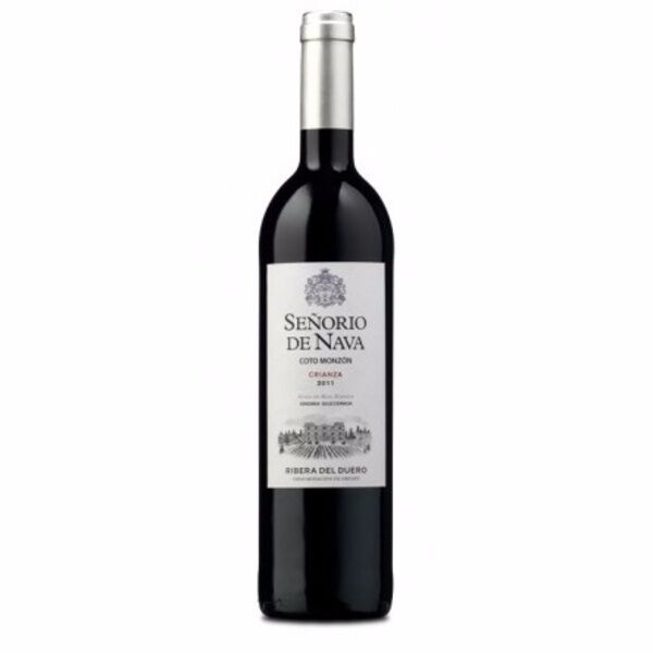Vino tinto D.O Ribera del Duero Señorio de Nava crianza 75 cl.