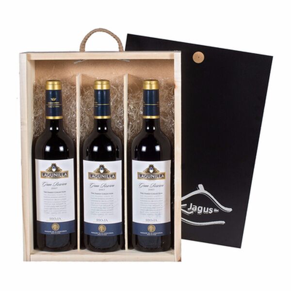 Estuche de vino tinto D.O Rioja Lagunilla Gran Reserva 