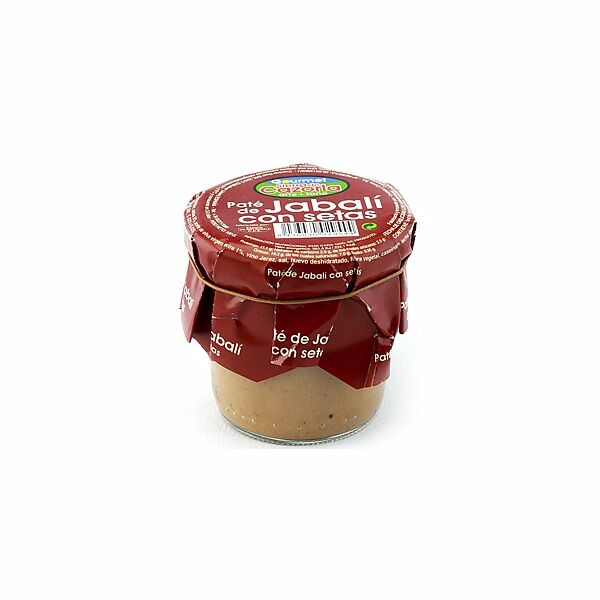 Paté de jabalí con setas Cazorla