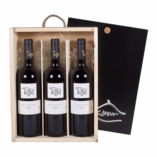 Estuche de vino tinto D.O Ribera del Duero Quinta de Tarsus Crianza