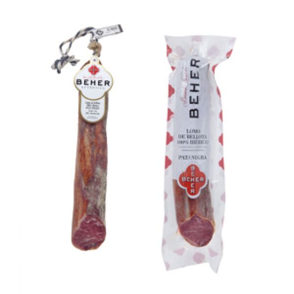 Caña de lomo ibérico único beher 1/2 pieza 0.6 kg