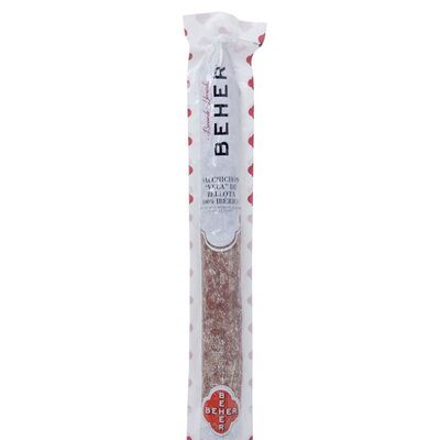 Salchichón ibérico de bellota 100% Vela BEHER 500g