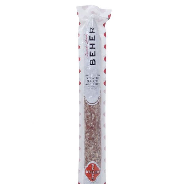 Salchichón ibérico de bellota 100% Vela BEHER 500g