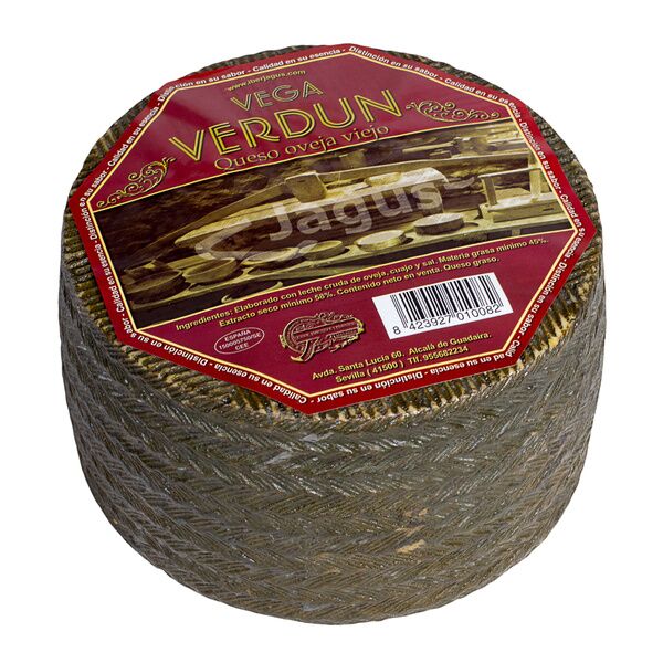 Queso curado de oveja Vega Verdun 3kg aprox.