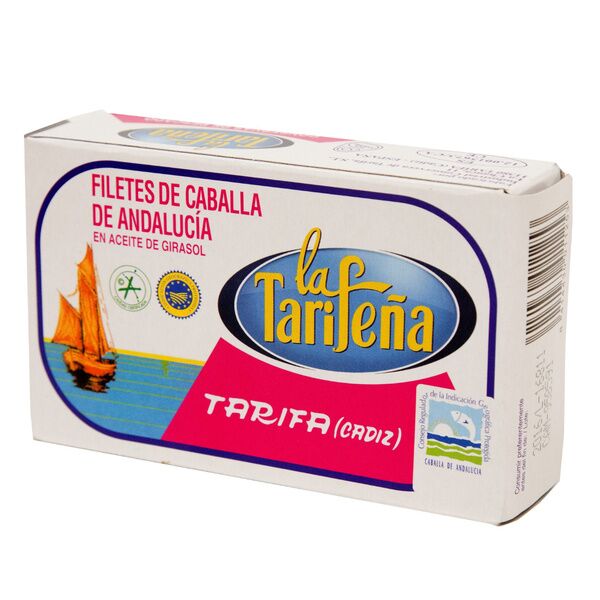 Filete caballa aceite vegetal La tarifeña RR-125-E