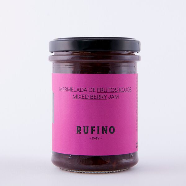 Mermelada frutos rojos Casa Rufino 