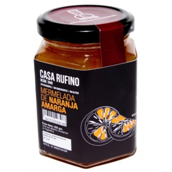 Mermelada naranja amarga casa rufino 