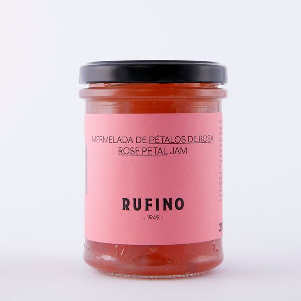 Mermelada pétalos de rosa casa rufino 