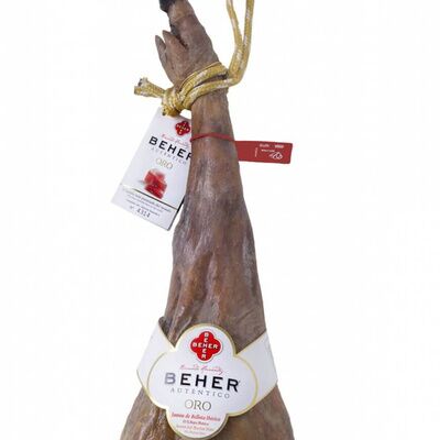 Jamón Ibérico de Bellota 50% oro BEHER
