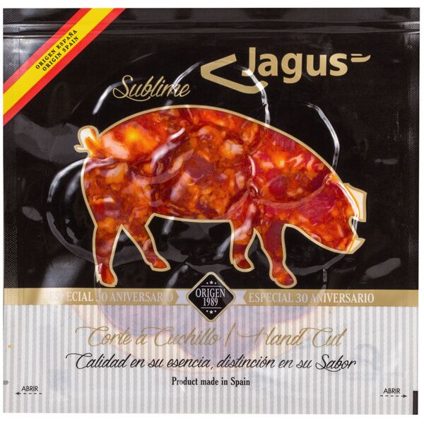 Plato loncheado morcón ibérico de bellota 100% SUBLIME