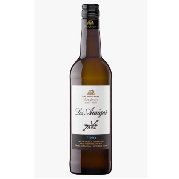 Vino fino los amigos 