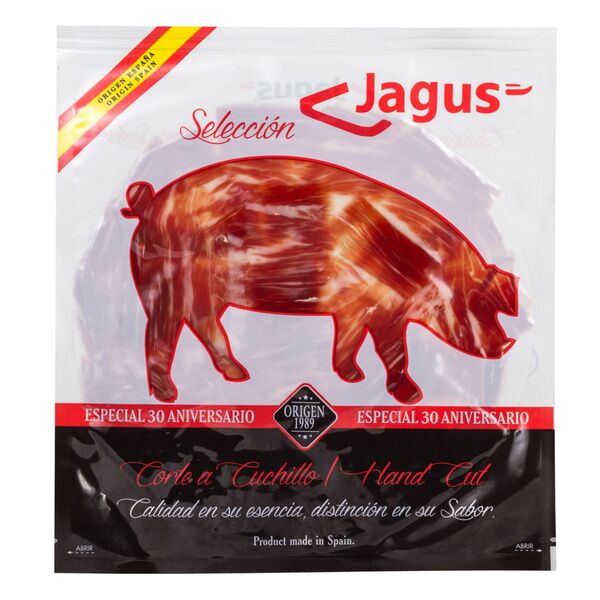 Plato de Paleta Cebo Campo 100% ibérica loncheada Jagus Selección