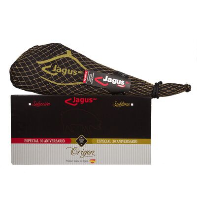 Jamón Ibérico de bellota 100% Pata Negra JAGUS 7kg