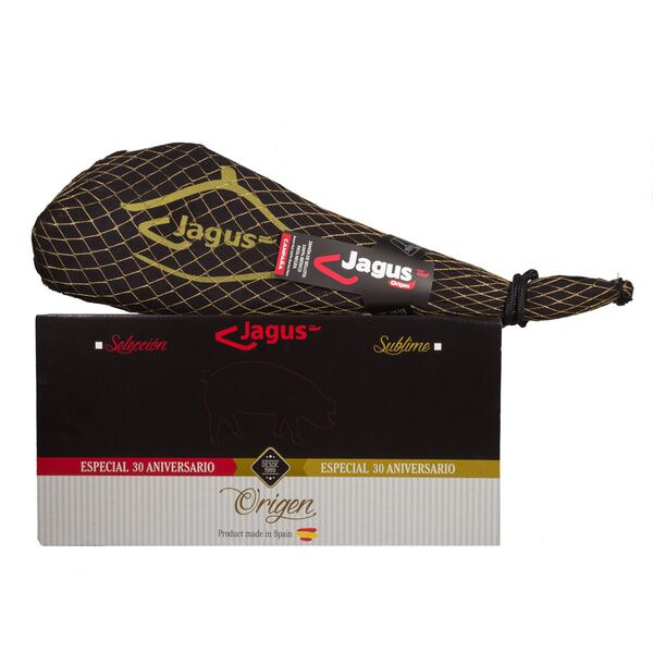 Jamón Ibérico de bellota 100% Pata Negra JAGUS 7kg