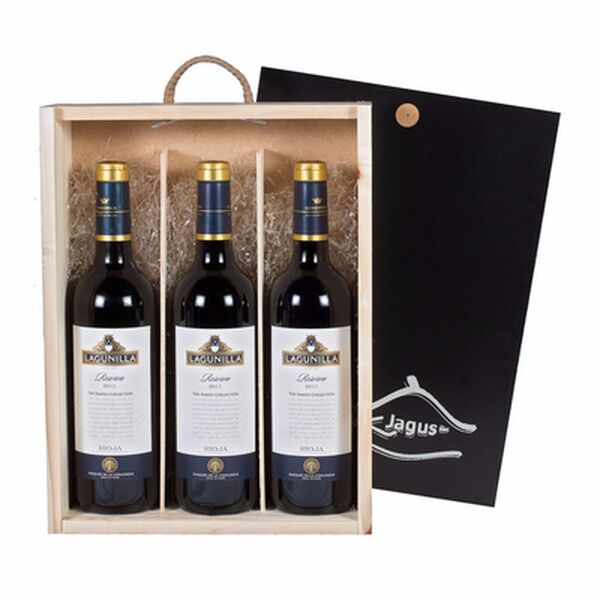Estuche vino tinto D.O Rioja Lagunilla Familly Collection Reserva