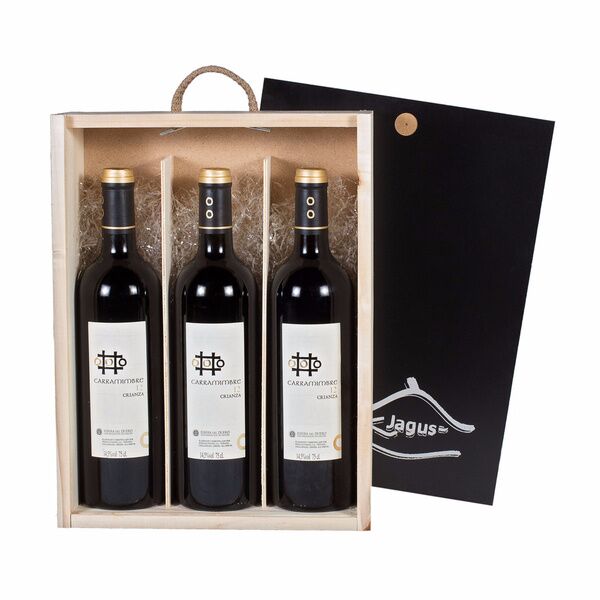 Estuche de vino tinto D.O Ribera del Duero Carramimbre Crianza