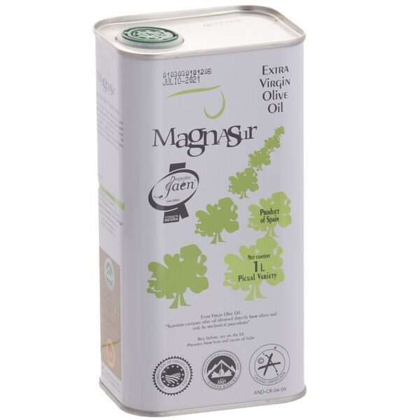 aceite de oliva virgen extra magnasur lata 1 litro