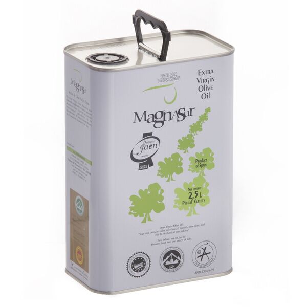 aceite de oliva virgen extra magnasur 2,5 litros