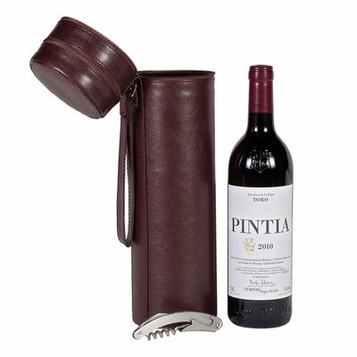 Estuche botella de vino tinto D.O Toro Pintia Bodega Vega Sicilia