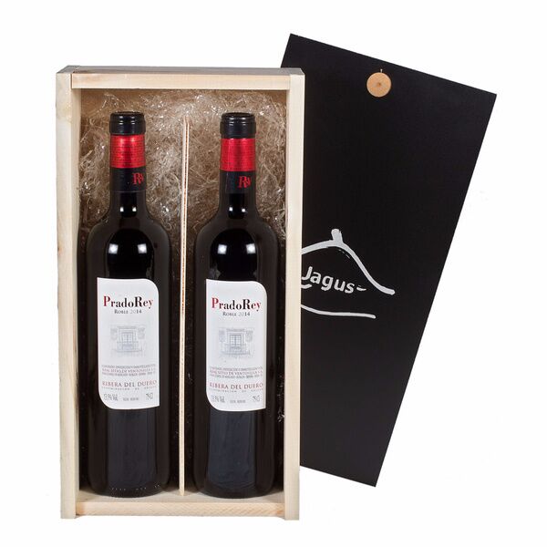 Estuche vino tinto D.O Ribera del Duero Prado Rey Roble 