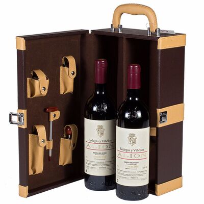 Estuche vino tinto D.O Ribera del Duero, bodegas Alión 75Cl.
