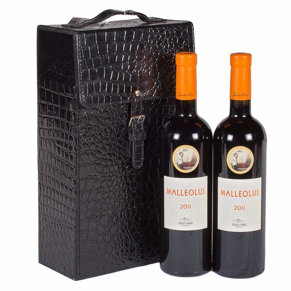 Estuche vino tinto D.O Ribera del duero Malleolus Autor
