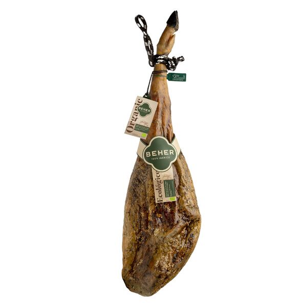JAMÓN CEBO CAMPO 100% IBÉRICO ECOLOGICO BEHER 
